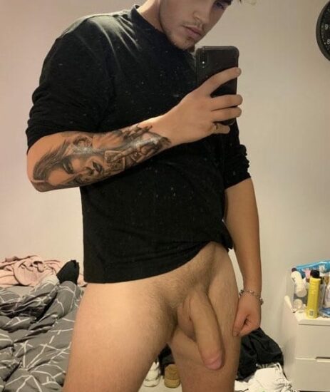 Big soft cock hanging down