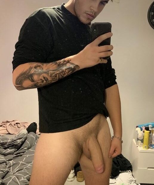 Big soft cock hanging down